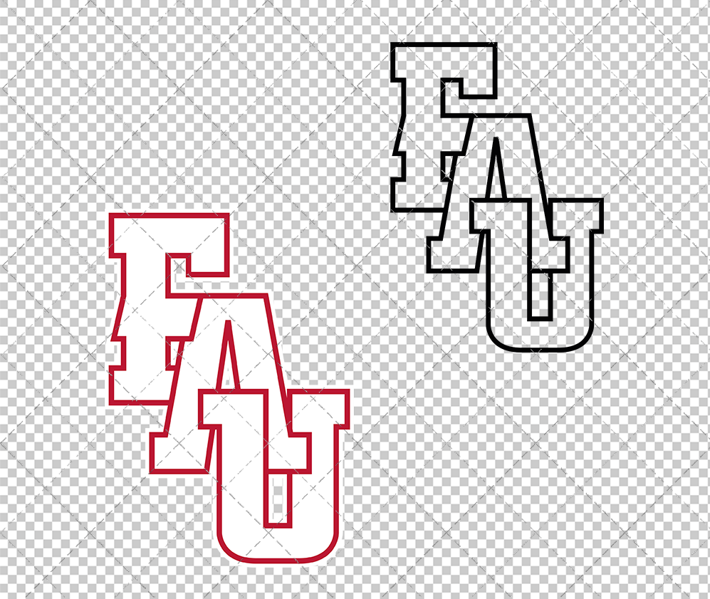 Florida Atlantic Owls Cap 2006, Svg, Dxf, Eps, Png - SvgShopArt