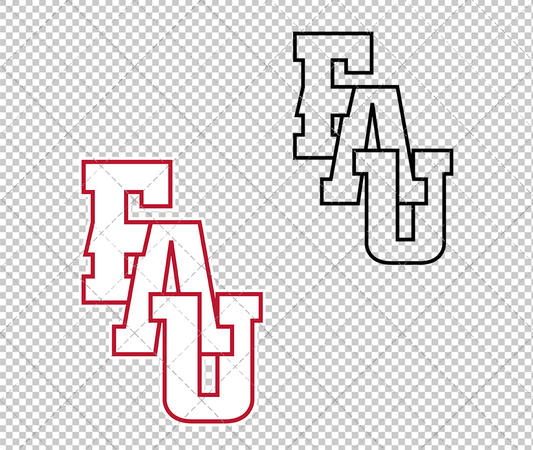 Florida Atlantic Owls Cap 2006, Svg, Dxf, Eps, Png - SvgShopArt