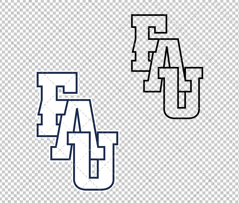 Florida Atlantic Owls Cap 2014, Svg, Dxf, Eps, Png - SvgShopArt