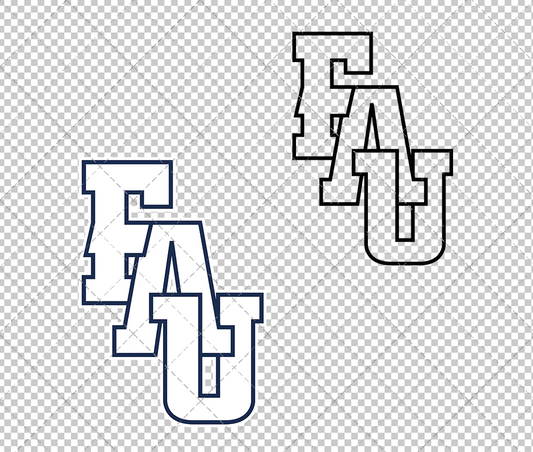 Florida Atlantic Owls Cap 2014, Svg, Dxf, Eps, Png - SvgShopArt