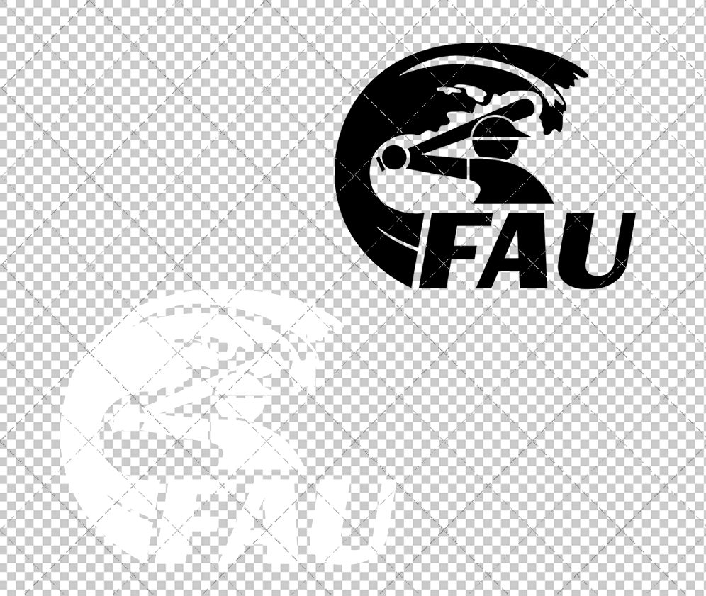 Florida Atlantic Owls Cap Logos 1988, Svg, Dxf, Eps, Png - SvgShopArt