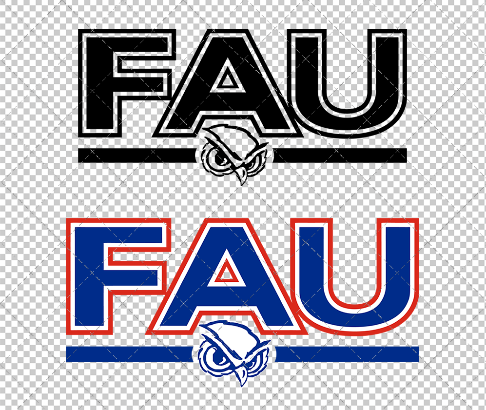 Florida Atlantic Owls Helmet Logos 2001, Svg, Dxf, Eps, Png - SvgShopArt