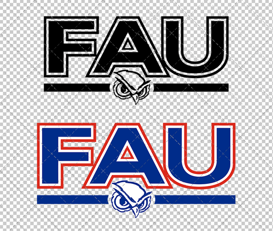 Florida Atlantic Owls Helmet Logos 2001, Svg, Dxf, Eps, Png - SvgShopArt