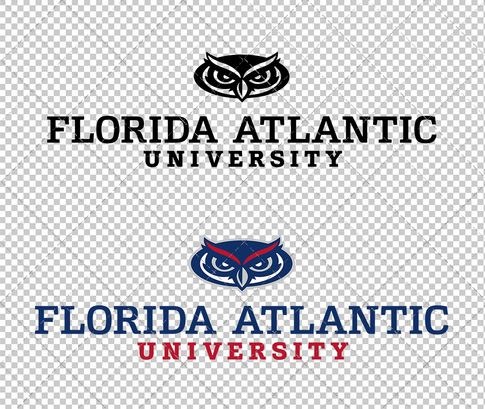Florida Atlantic Owls Misc 2024, Svg, Dxf, Eps, Png - SvgShopArt