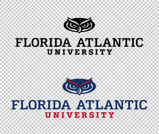 Florida Atlantic Owls Misc 2024, Svg, Dxf, Eps, Png - SvgShopArt