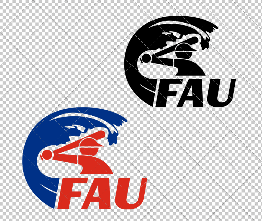 Florida Atlantic Owls Secondary 1988, Svg, Dxf, Eps, Png - SvgShopArt