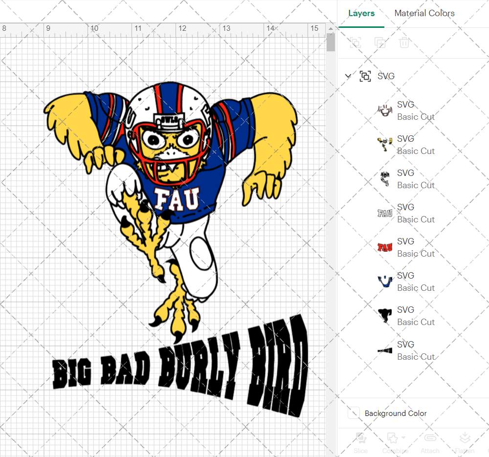 Florida Atlantic Owls Secondary 2001 002, Svg, Dxf, Eps, Png - SvgShopArt