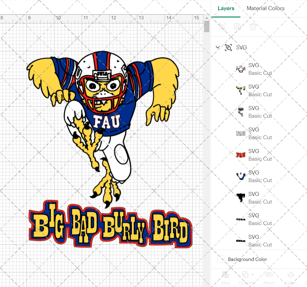 Florida Atlantic Owls Secondary 2001, Svg, Dxf, Eps, Png - SvgShopArt