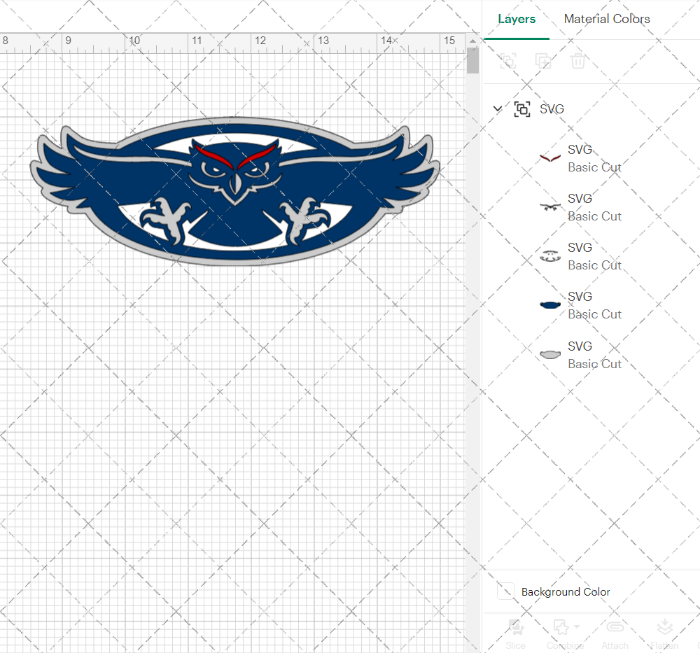 Florida Atlantic Owls Secondary 2005 004, Svg, Dxf, Eps, Png - SvgShopArt