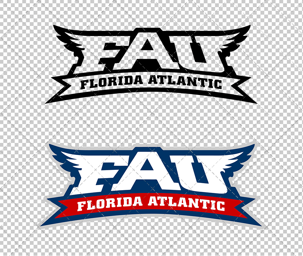 Florida Atlantic Owls Wordmark 2005 002, Svg, Dxf, Eps, Png - SvgShopArt