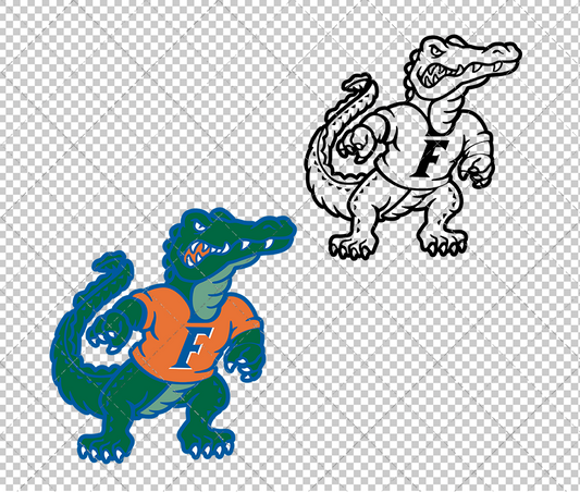 Florida Gators Secondary 1994 003, Svg, Dxf, Eps, Png - SvgShopArt