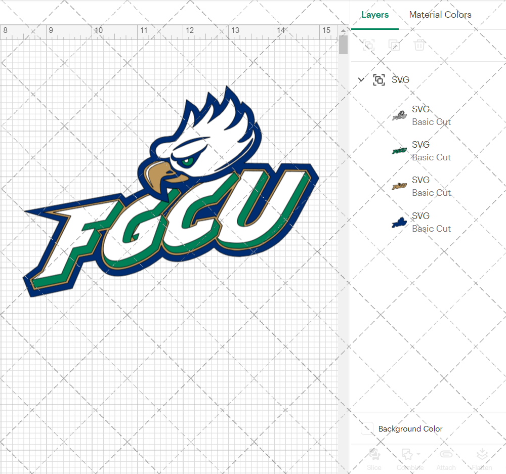 Florida Gulf Coast Eagles 2002, Svg, Dxf, Eps, Png - SvgShopArt