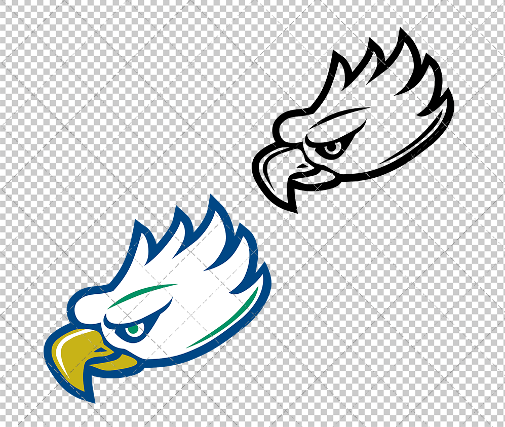 Florida Gulf Coast Eagles Secondary 2022, Svg, Dxf, Eps, Png - SvgShopArt