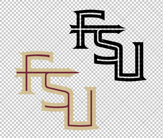 Florida State Seminoles Alternate 2014 003, Svg, Dxf, Eps, Png - SvgShopArt