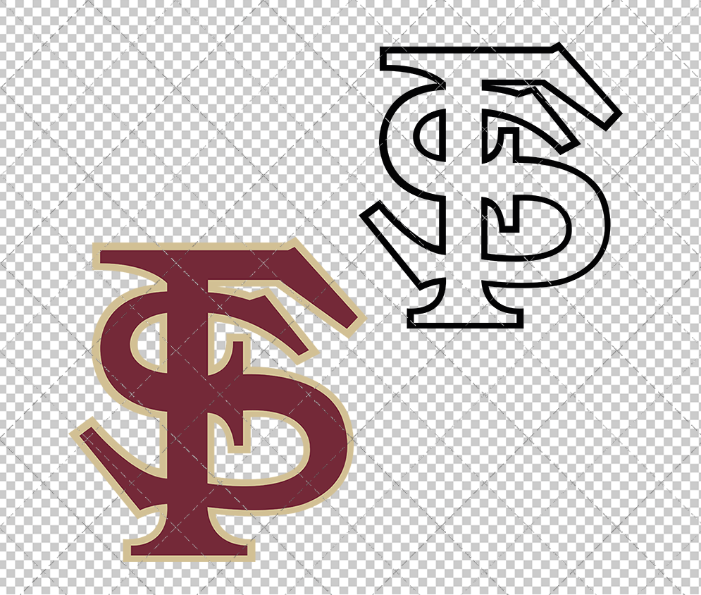Florida State Seminoles Alternate 2014 006, Svg, Dxf, Eps, Png - SvgShopArt