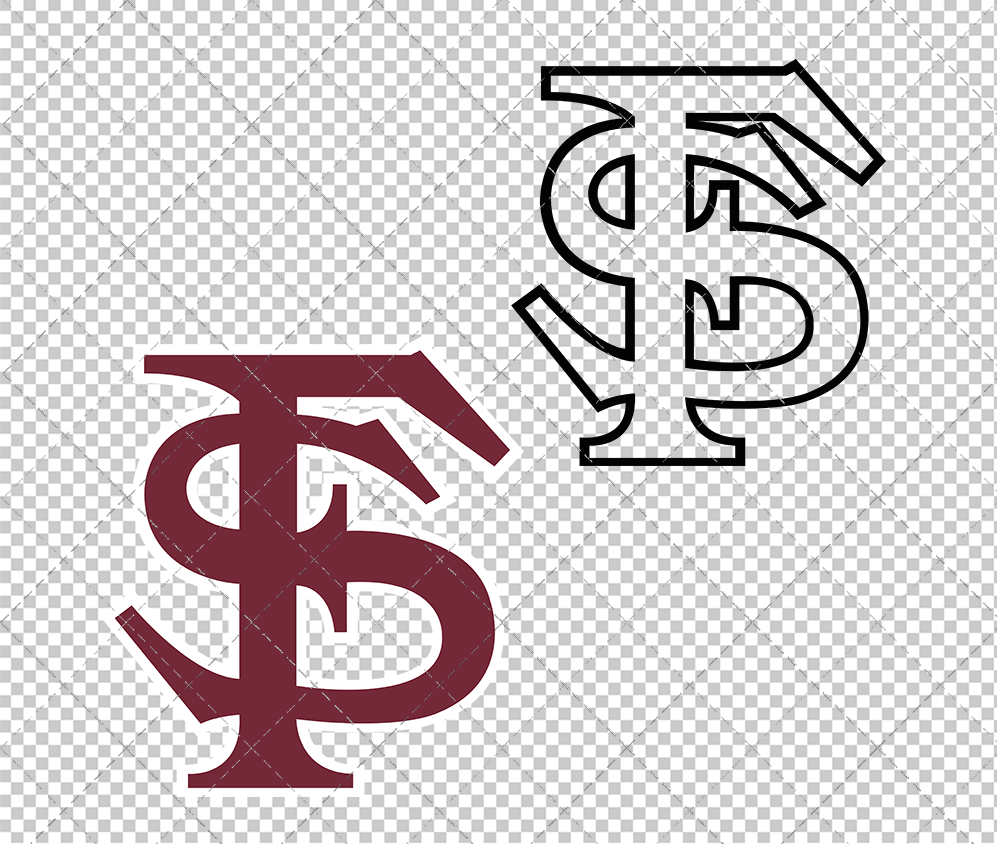 Florida State Seminoles Alternate 2014 007, Svg, Dxf, Eps, Png - SvgShopArt