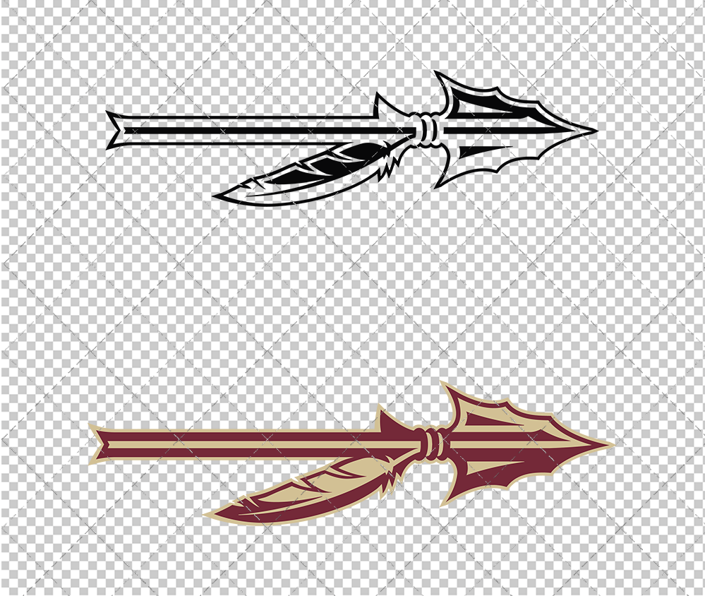 Florida State Seminoles Alternate 2014 009, Svg, Dxf, Eps, Png - SvgShopArt