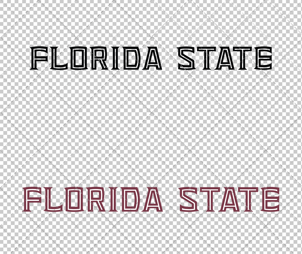 Florida State Seminoles Wordmark 2014 002, Svg, Dxf, Eps, Png - SvgShopArt