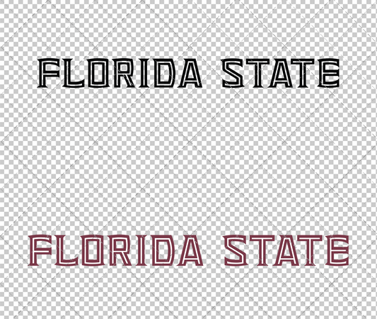Florida State Seminoles Wordmark 2014 002, Svg, Dxf, Eps, Png - SvgShopArt
