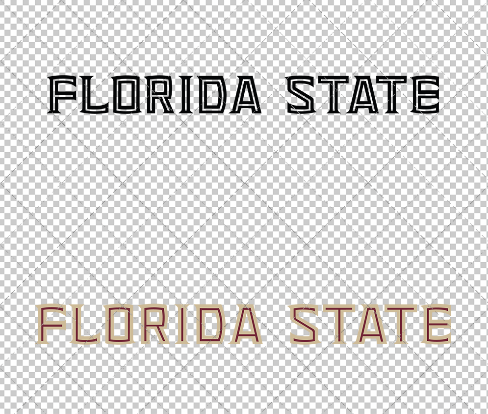Florida State Seminoles Wordmark 2014 003, Svg, Dxf, Eps, Png - SvgShopArt