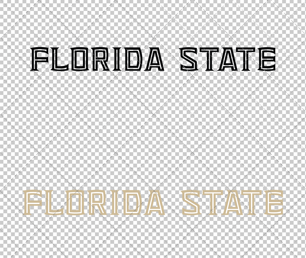 Florida State Seminoles Wordmark 2014 004, Svg, Dxf, Eps, Png - SvgShopArt