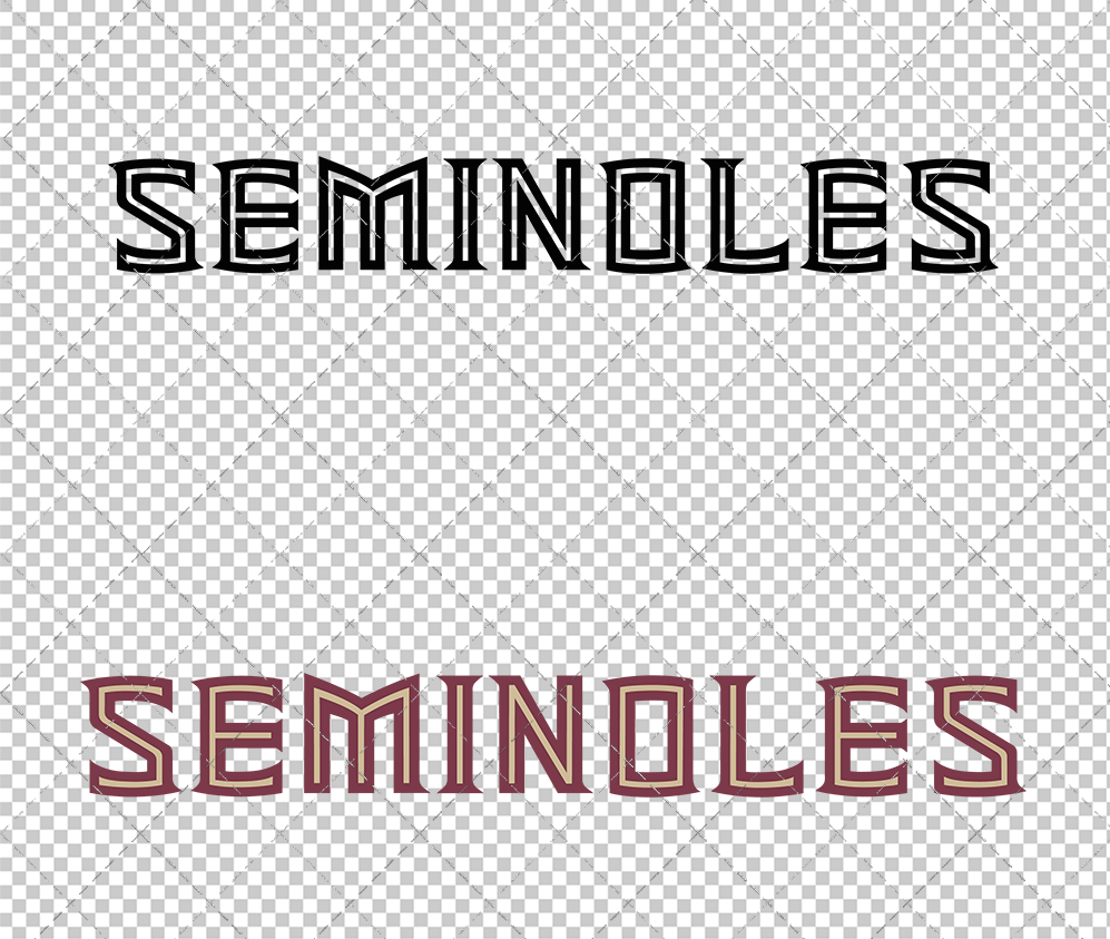 Florida State Seminoles Wordmark 2014 005, Svg, Dxf, Eps, Png - SvgShopArt