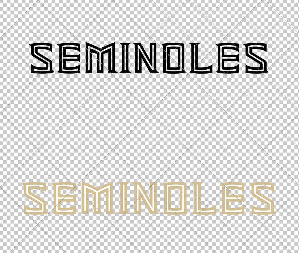 Florida State Seminoles Wordmark 2014 008, Svg, Dxf, Eps, Png - SvgShopArt
