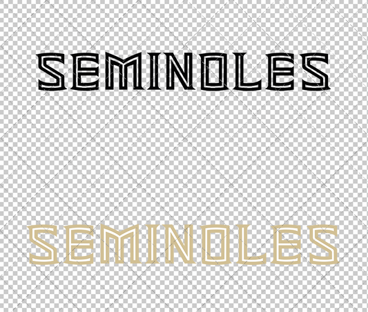 Florida State Seminoles Wordmark 2014 008, Svg, Dxf, Eps, Png - SvgShopArt