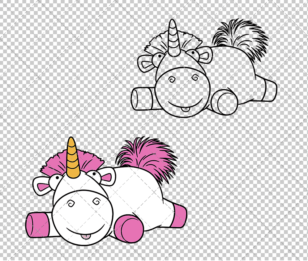 Fluffy - Despicable Me, Svg, Dxf, Eps, Png SvgShopArt