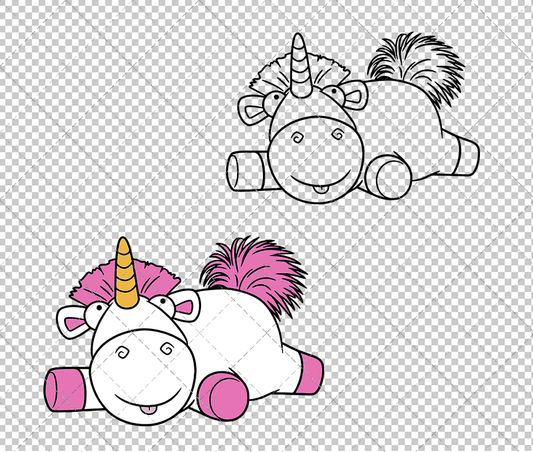 Fluffy - Despicable Me, Svg, Dxf, Eps, Png SvgShopArt