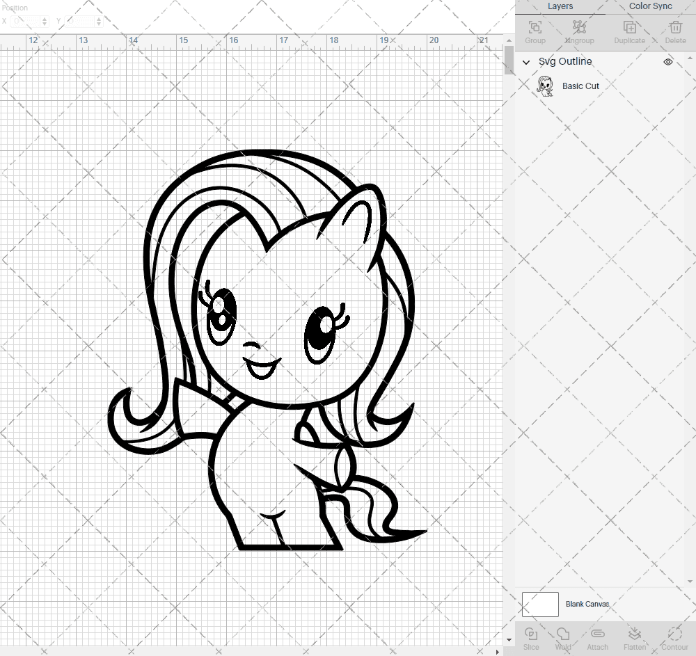 Fluttershy - MLP Cutie Mark Crew, Svg, Dxf, Eps, Png SvgShopArt