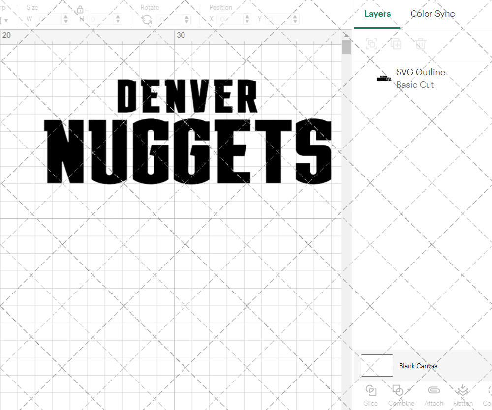Denver Nuggets Wordmark 2018 003, Svg, Dxf, Eps, Png - SvgShopArt