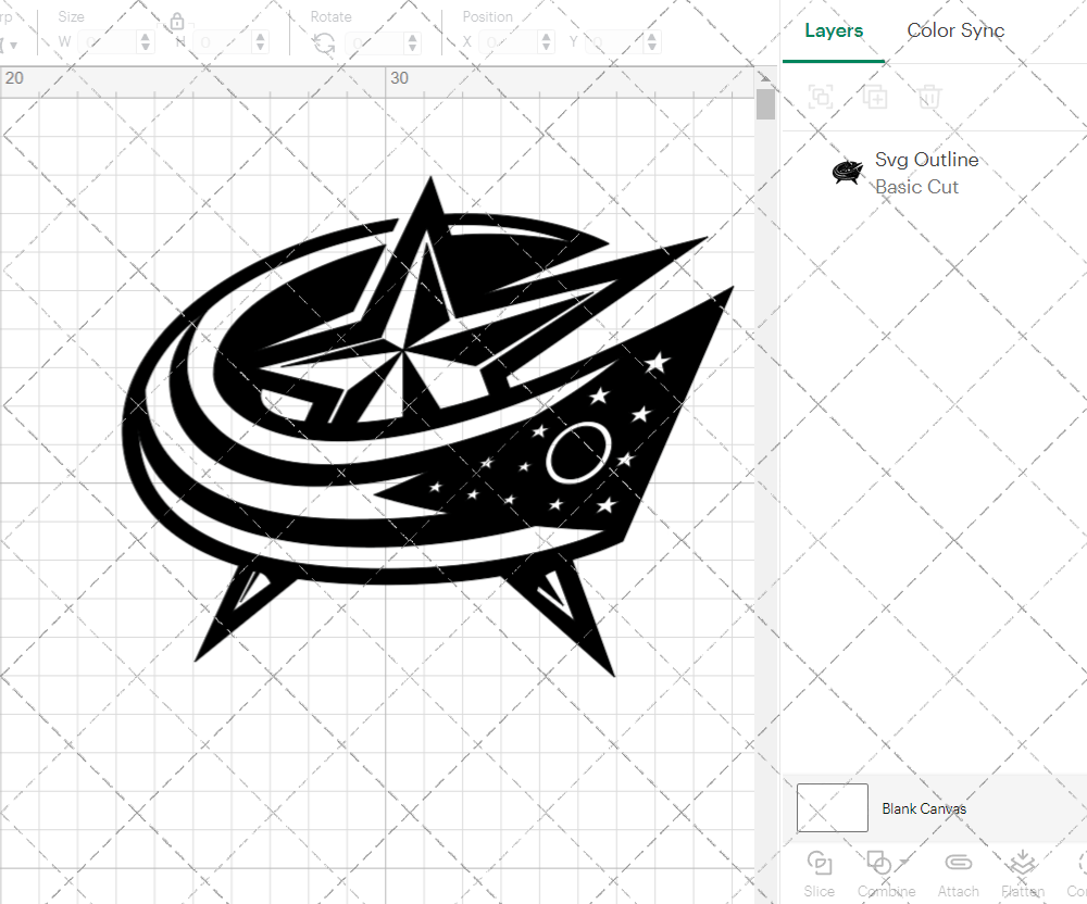Columbus Blue Jackets Alternate 2000 004, Svg, Dxf, Eps, Png - SvgShopArt