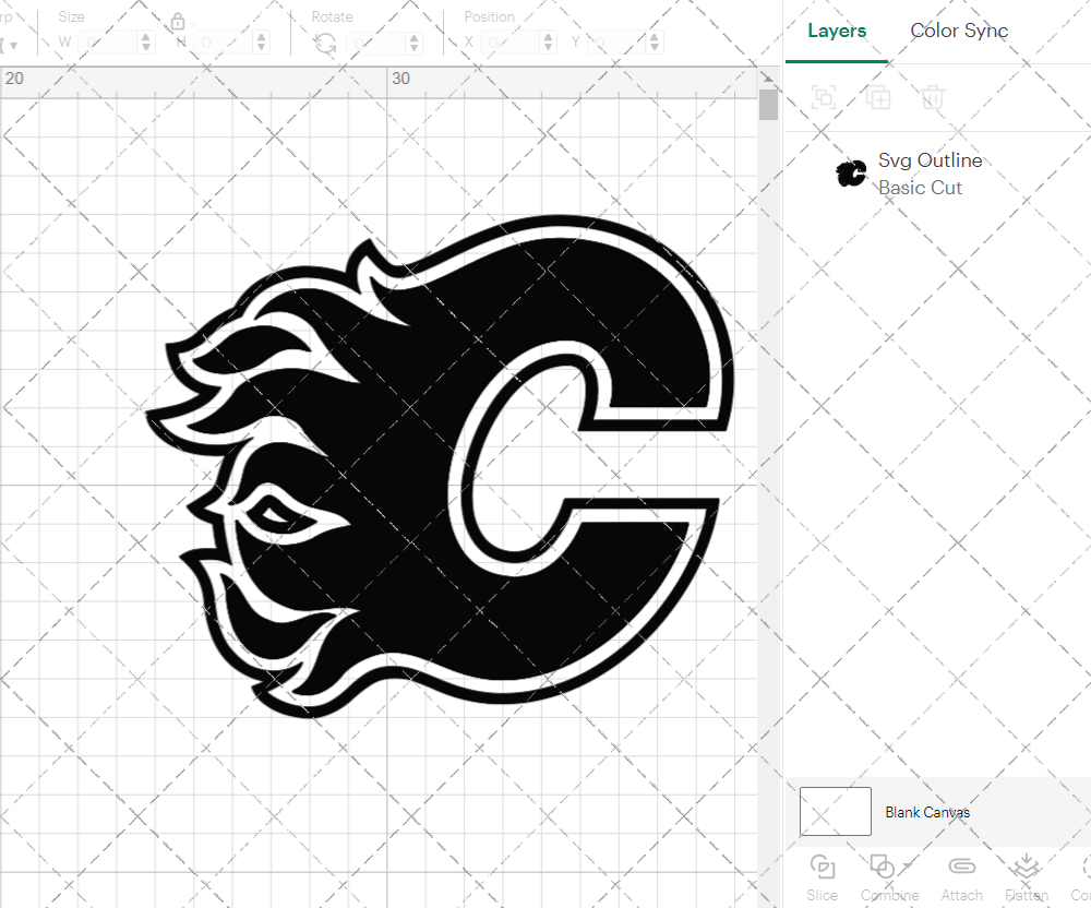 Calgary Flames Concept 2020 003, Svg, Dxf, Eps, Png - SvgShopArt