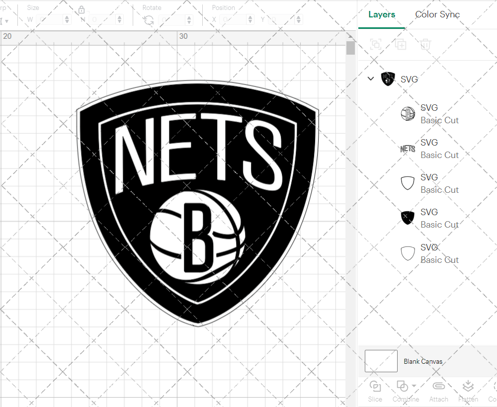 Brooklyn Nets Concept 2012 003, Svg, Dxf, Eps, Png - SvgShopArt