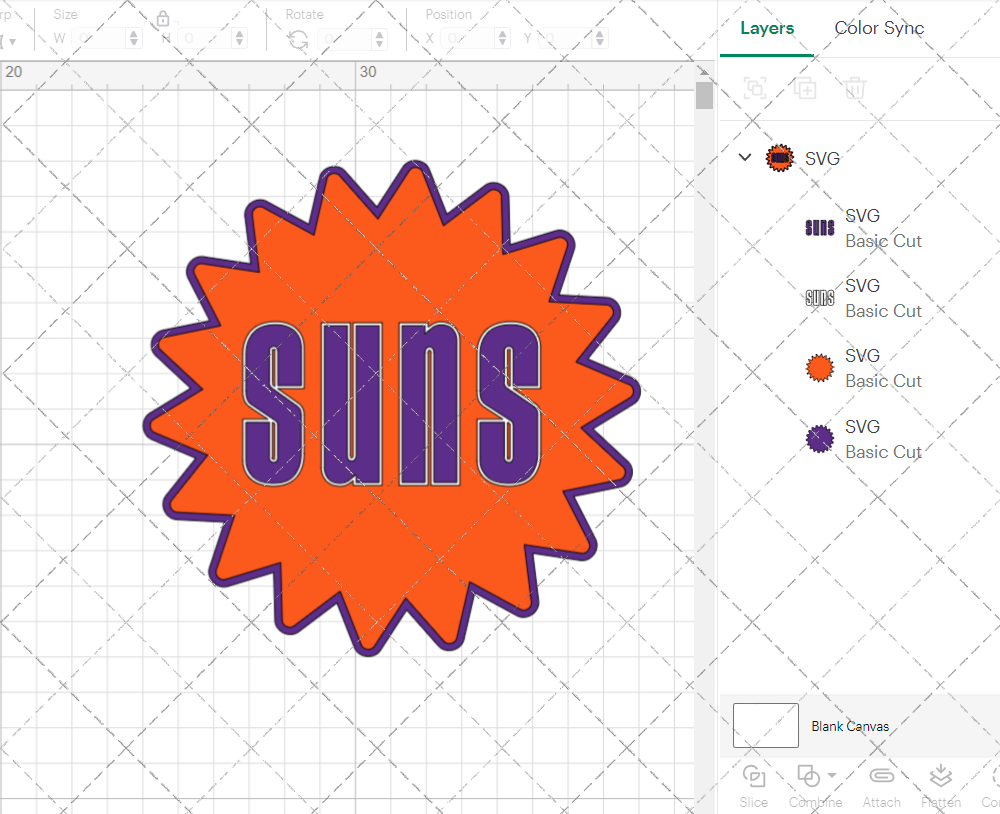 Phoenix Suns Alternate 1968, Svg, Dxf, Eps, Png - SvgShopArt
