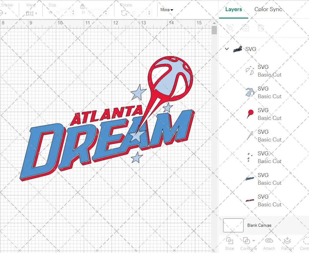 Atlanta Dream 2008, Svg, Dxf, Eps, Png - SvgShopArt