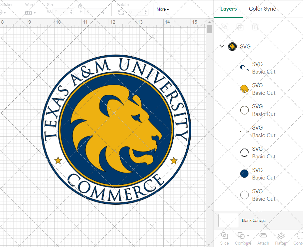 A&M-Commerce Lions 2007, Svg, Dxf, Eps, Png - SvgShopArt