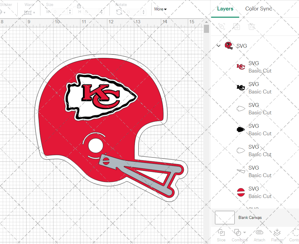 Kansas City Chiefs Helmet 1972, Svg, Dxf, Eps, Png - SvgShopArt