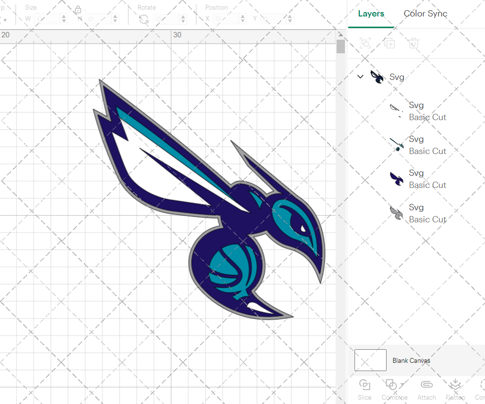 Charlotte Hornets Alternate 2014, Svg, Dxf, Eps, Png - SvgShopArt