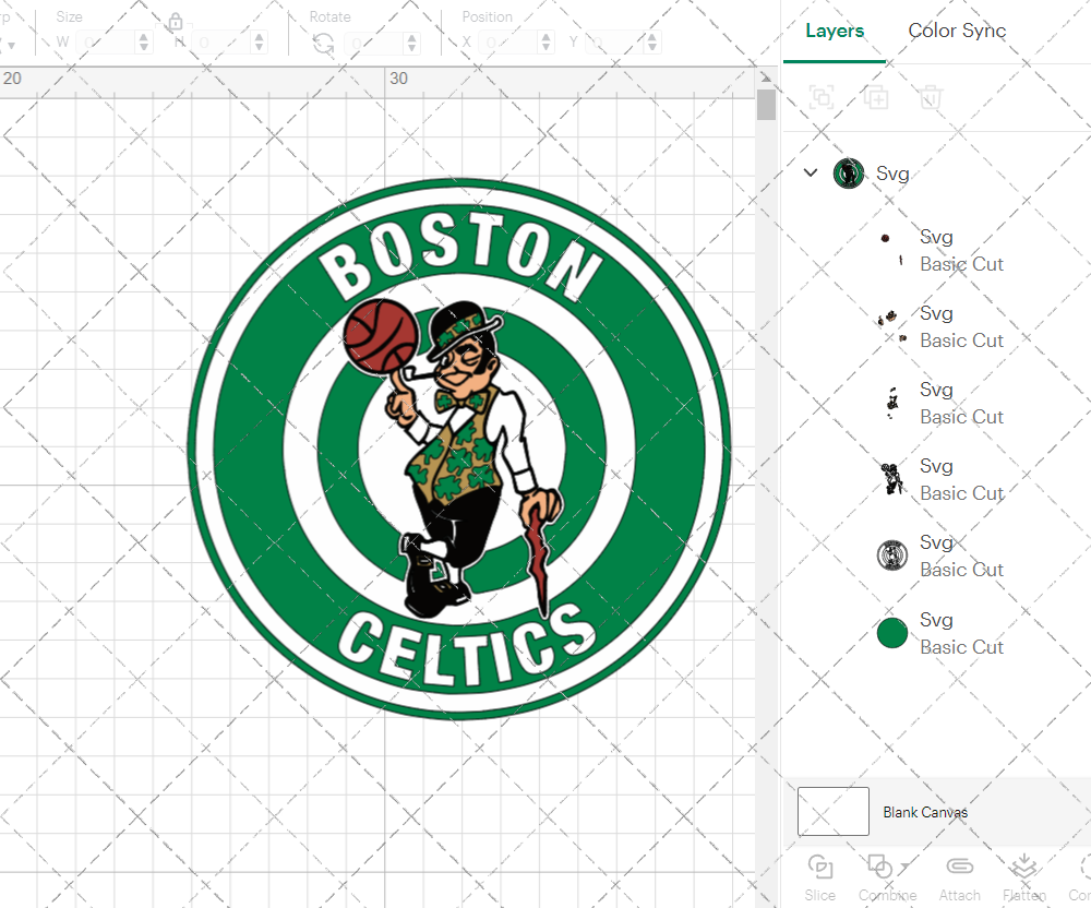 Boston Celtics Circle 1996, Svg, Dxf, Eps, Png - SvgShopArt