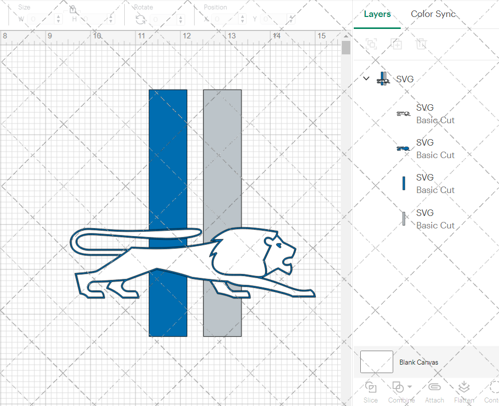 Detroit Lions 1961, Svg, Dxf, Eps, Png - SvgShopArt