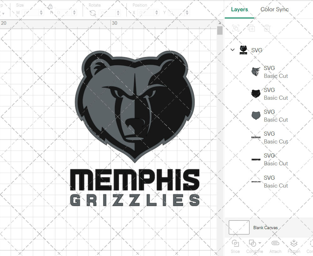 Memphis Grizzlies Concept 2018 008, Svg, Dxf, Eps, Png - SvgShopArt