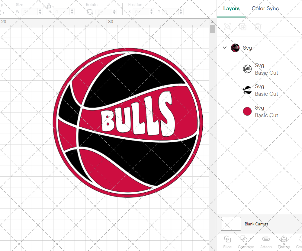 Chicago Bulls Concept 1972 004, Svg, Dxf, Eps, Png - SvgShopArt