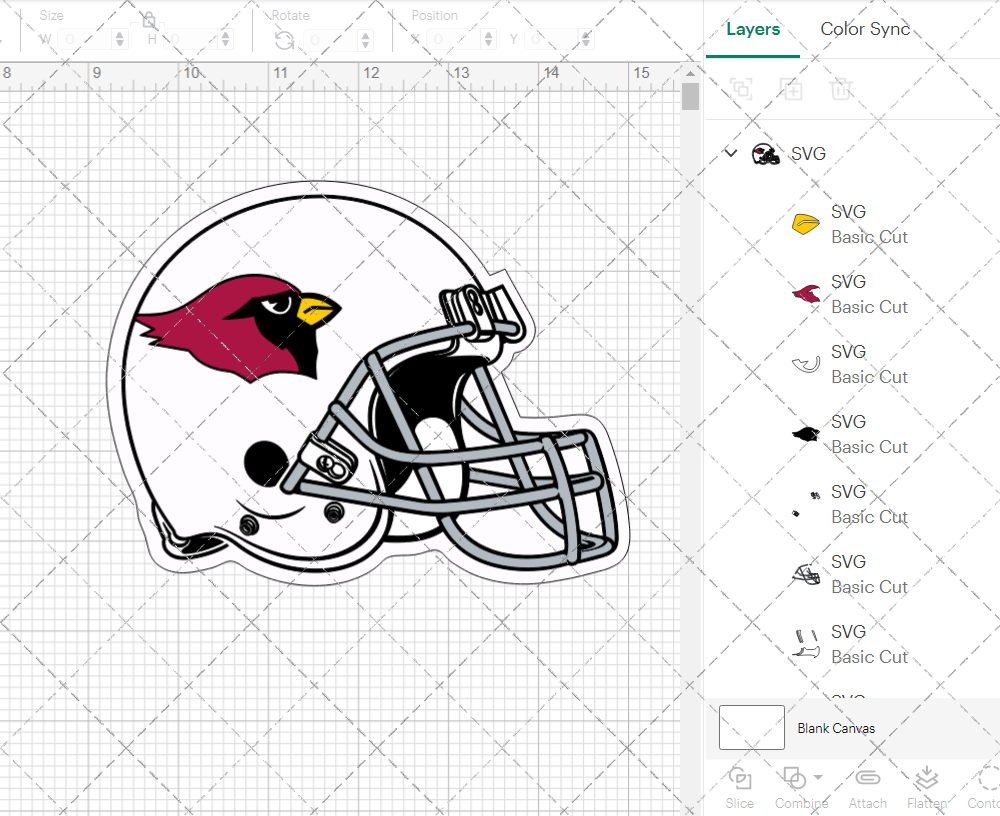 Arizona Cardinals Helmet 1994 002, Svg, Dxf, Eps, Png - SvgShopArt