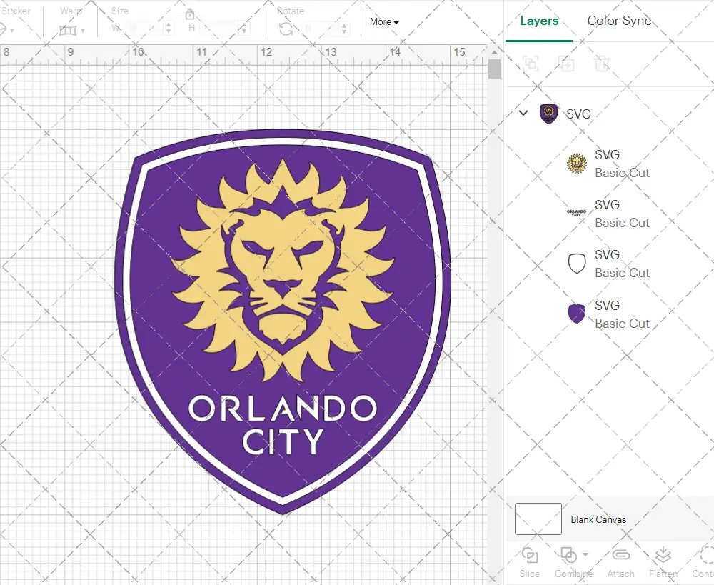 Orlando City SC 2015, Svg, Dxf, Eps, Png - SvgShopArt