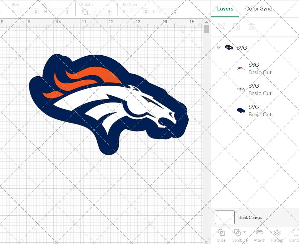 Denver Broncos Concept 1997 002, Svg, Dxf, Eps, Png - SvgShopArt