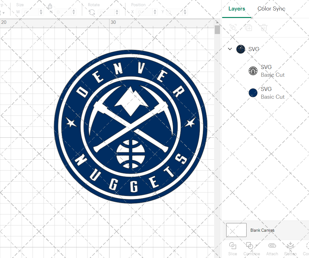 Denver Nuggets Concept 2018 006, Svg, Dxf, Eps, Png - SvgShopArt