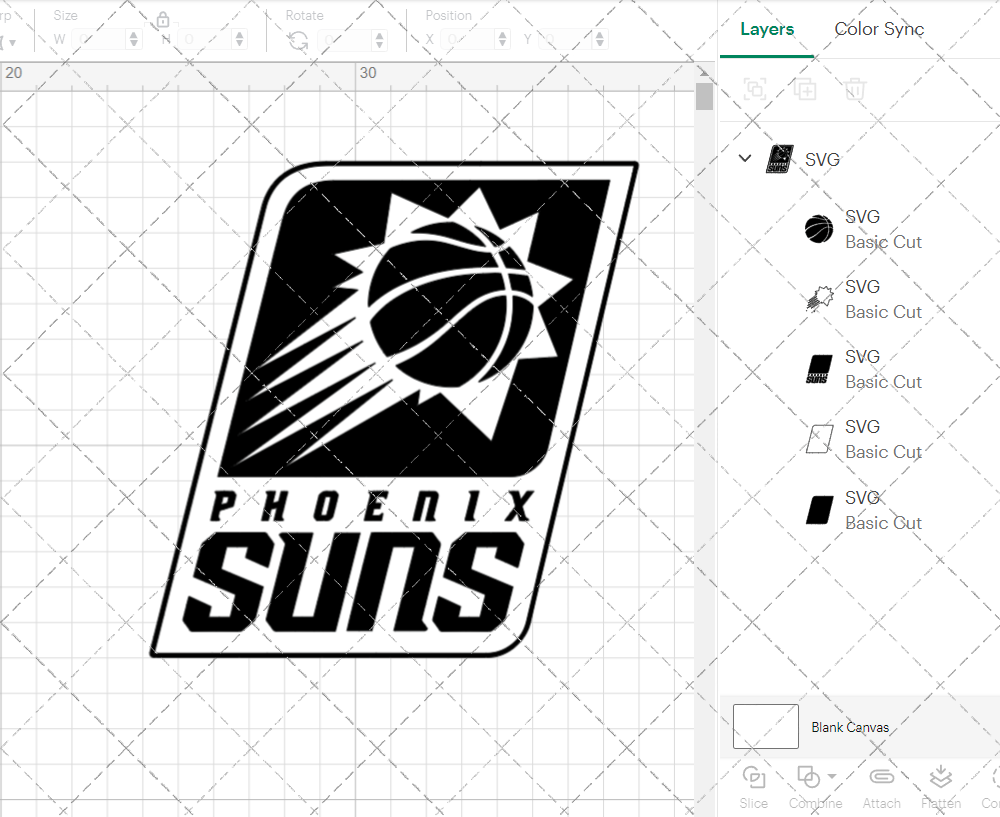 Phoenix Suns Concept 2013 004, Svg, Dxf, Eps, Png - SvgShopArt