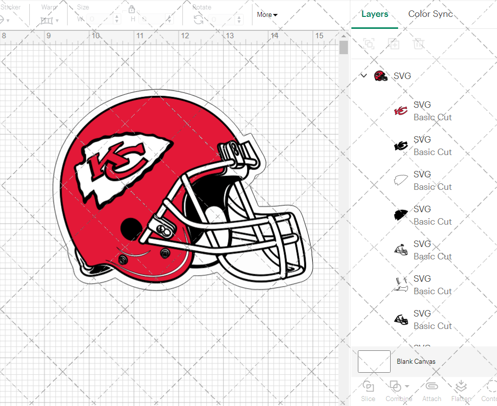 Kansas City Chiefs Helmet 1972 004, Svg, Dxf, Eps, Png - SvgShopArt